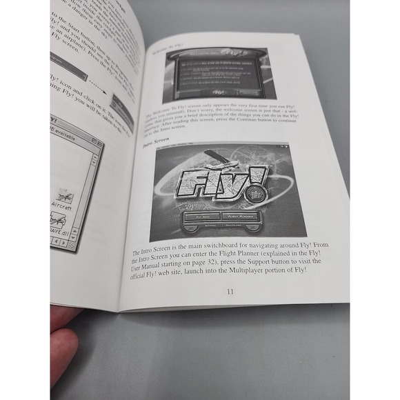 Fly2k Flight Simulator Windows 95 98 NT Big Box Brand New 3 CDs Manual & Box - Picture 10 of 14